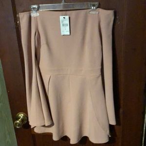 Romper off the shoulders